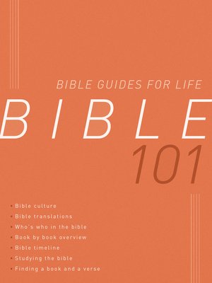 cover image of Bible 101